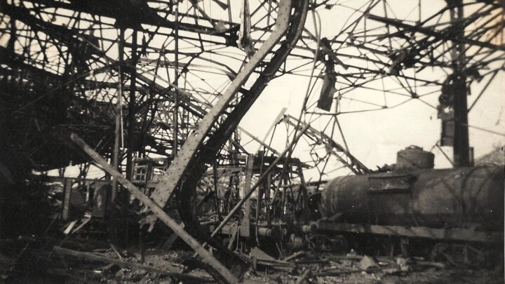 Les suites du bombardement de Pâques 1944