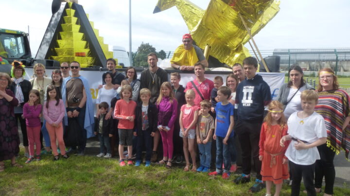 Les parents d’élèves des écoles de la cité de la Délivrance ont participé au carnaval de Lomme