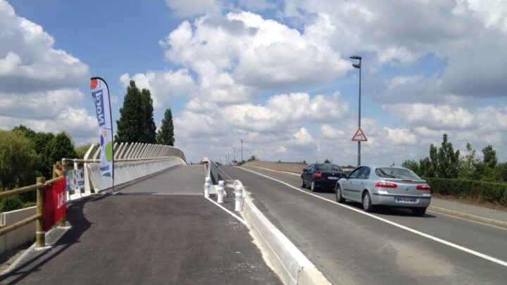 Le pont Jules-Guesde réaménagé et inauguré