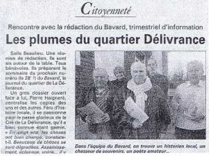 QUAND LA PRESSE S’INTERESSE AU BAVARD