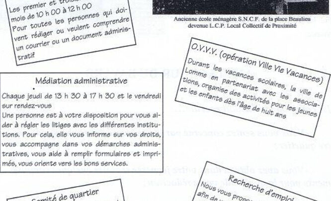 Qu’est-ce que le L.C.P de votre quartier ? (2ème partie les services)