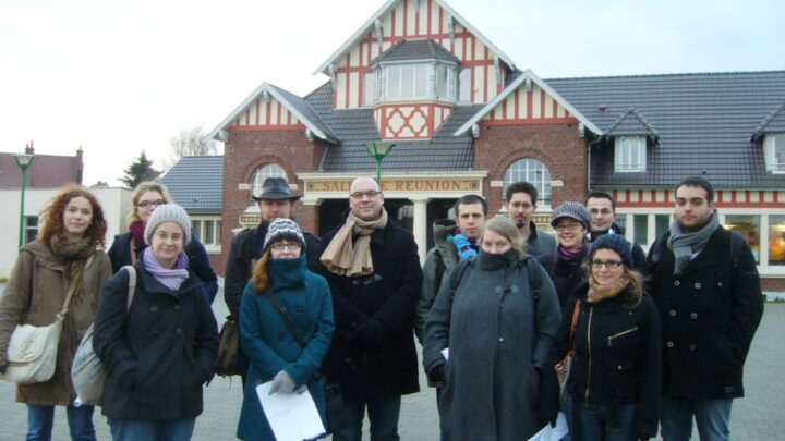 Les étudiants du master Patrimoine de l’université de Lille III visitent la Délivrance